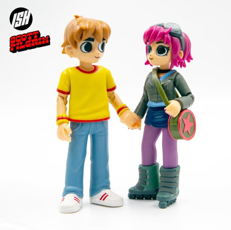 New scott pilgrim figures