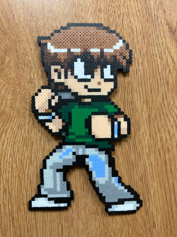 Scott pilgrim vs the world the game characters mini perler bead pixel art