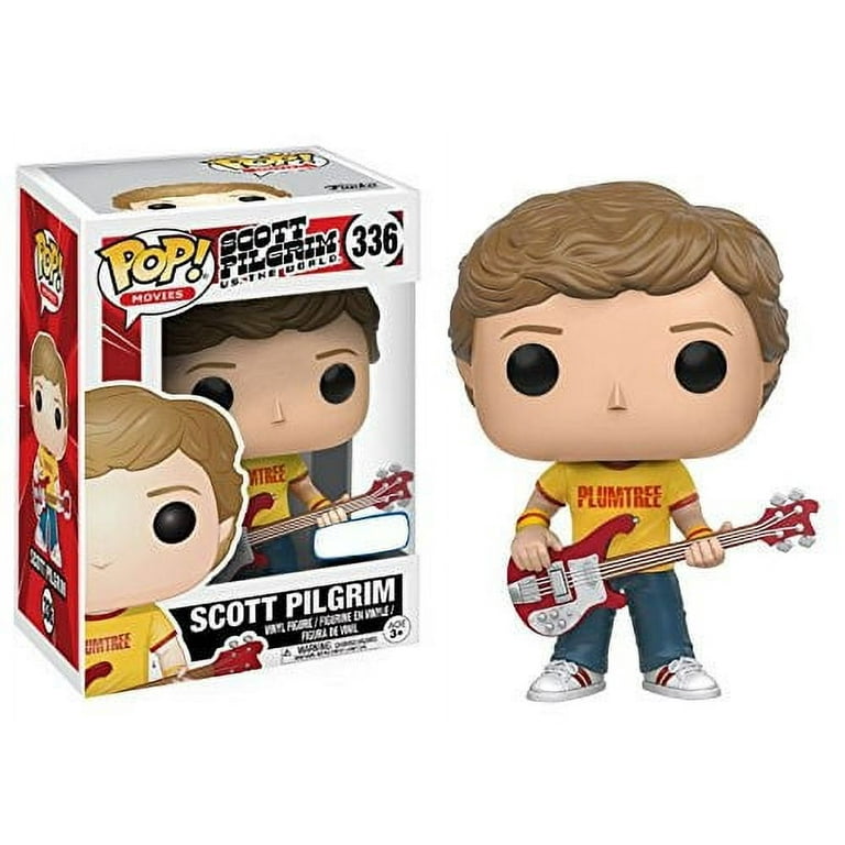 Scott pilgrim vs the world funko pop movies scott pilgrim vinyl figure plumtree tee