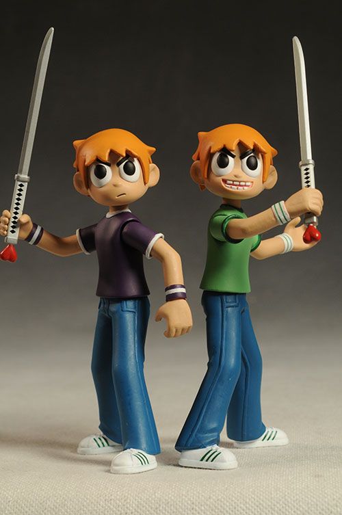 Mezco scott pilgrim action figure scott pilgrim scott pilgrim vs the world pilgrim