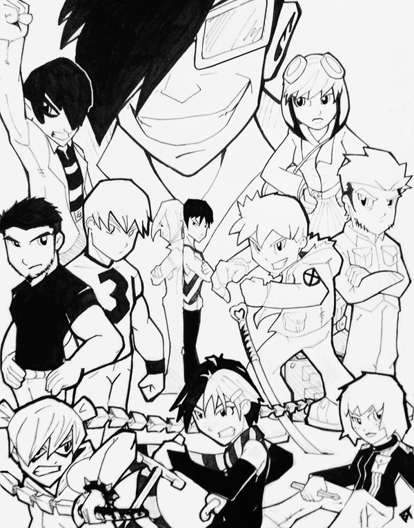 Scott pilgrim vs the world by vauz on