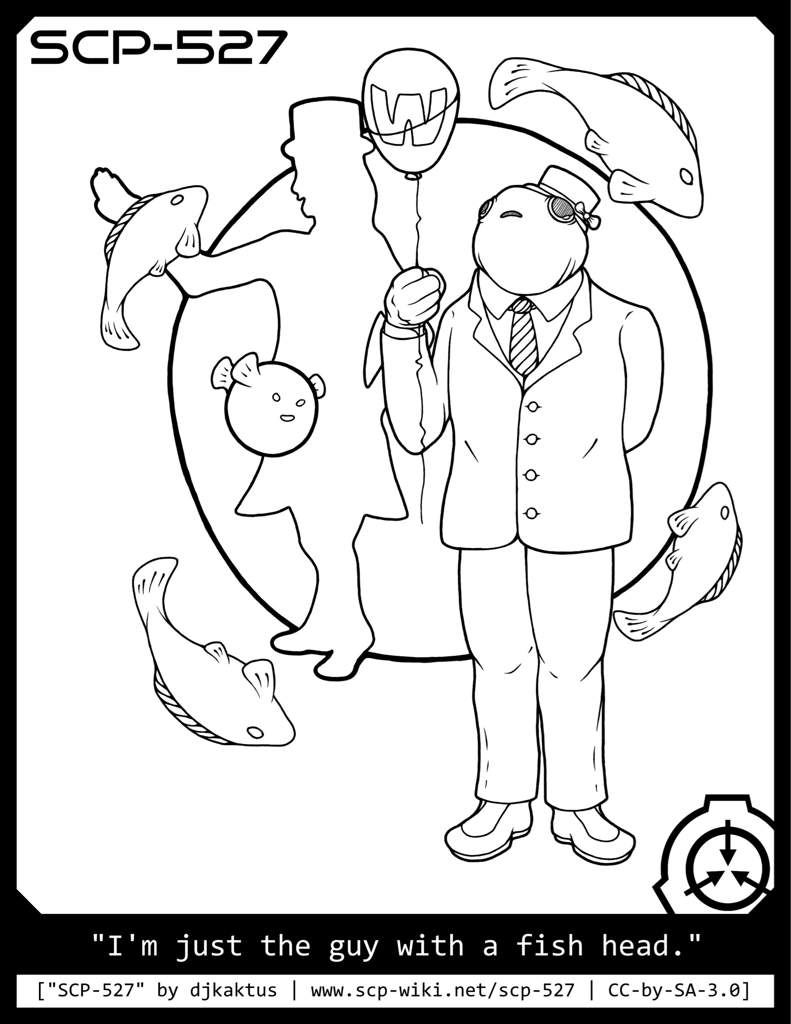 Scp coloring book pages gore warning for fourth scp foundation amino