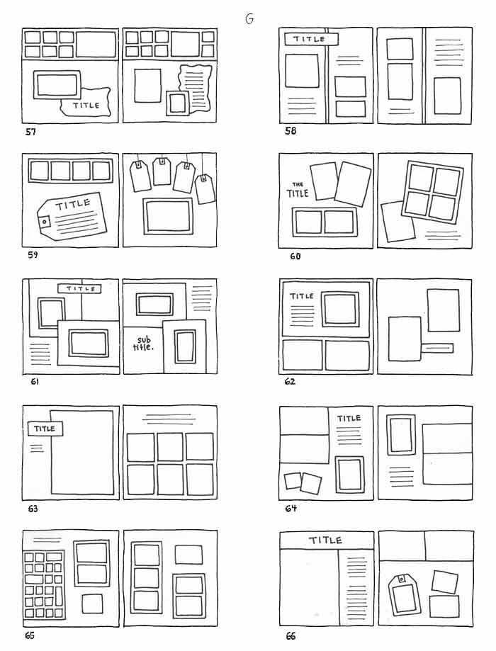 Many scrapbook layout ideas usually dont look at other ideas but this could be helpful album photo scrapbooking voyage scrapbook album journal