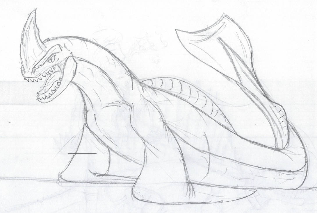 The sea beast red bluster by toonholt on