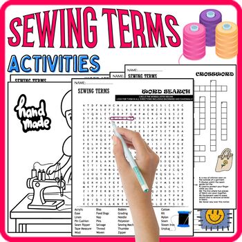 Sewing terms tpt
