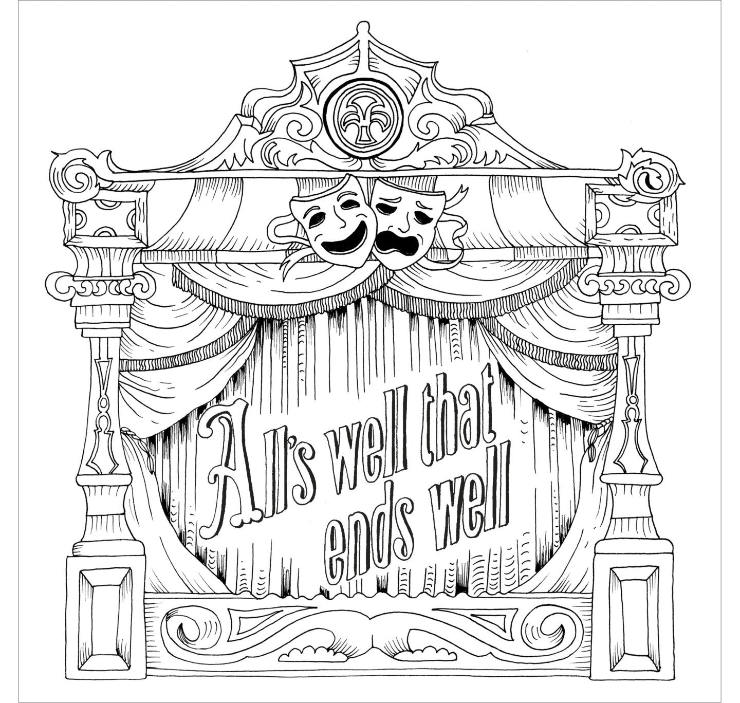 Escape to shakespeares world colouring book adventure pb â the