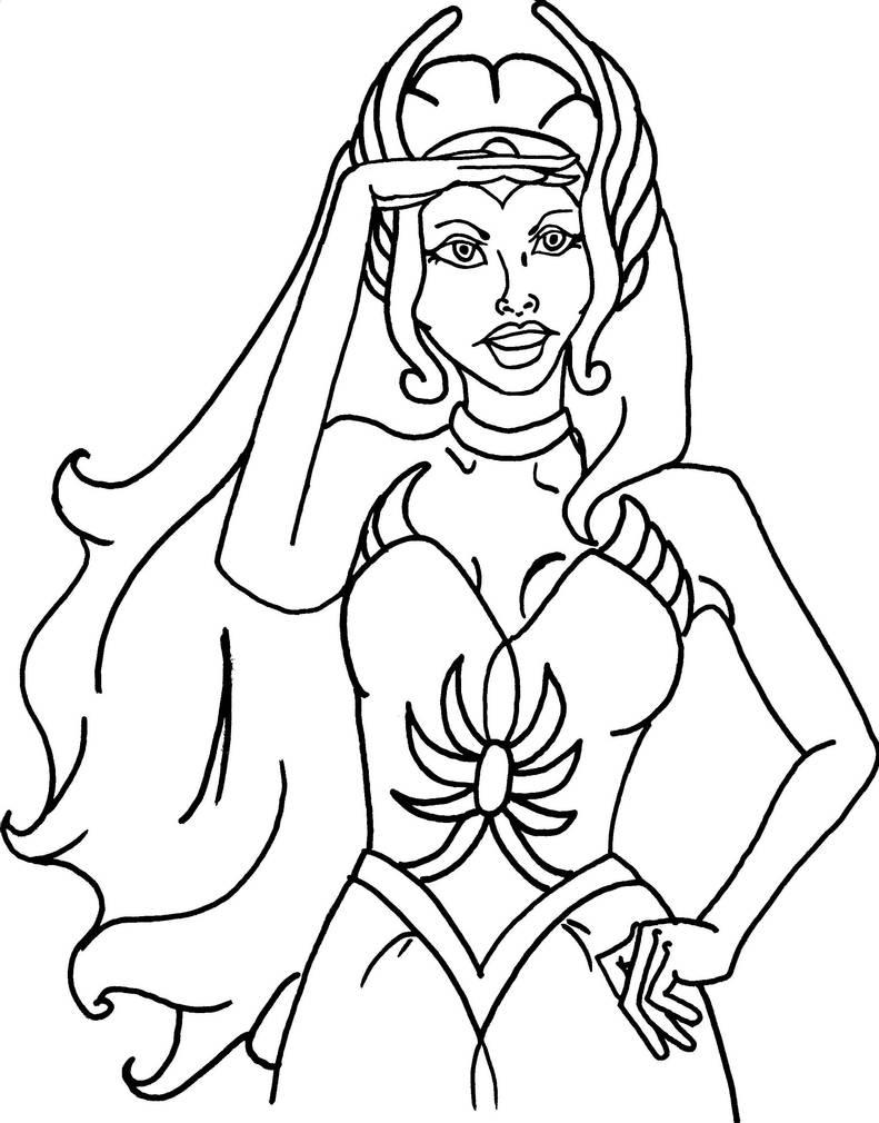 She