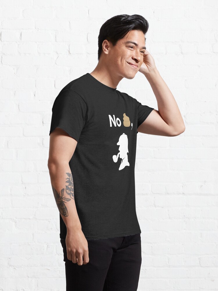 No shit sherlock funny poo emoji sherlock holmes graphic t
