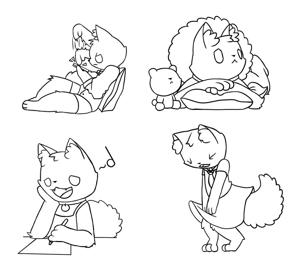 Shiba inu coloring page by morshmarter on