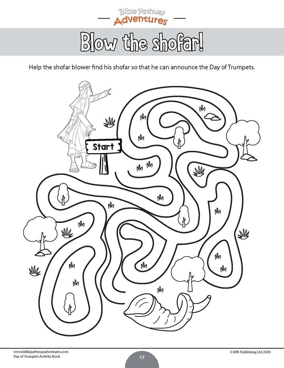 Day of trumpets activity book yom teruah