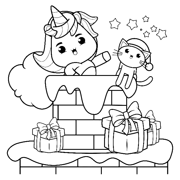 Cute christmas coloring pages printable for free download