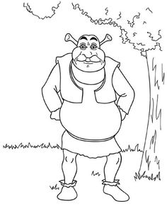 Shrek coloring page ideas shrek coloring pages coloring pictures