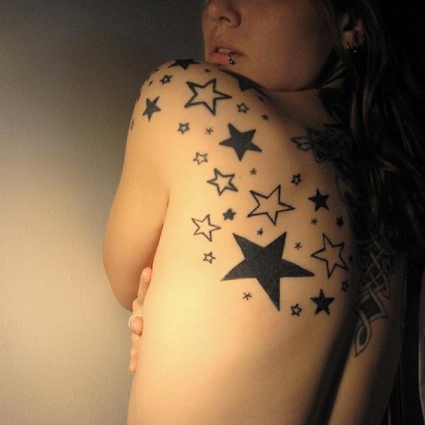 Cuãl es el significado de los tatuajes de estrellas
