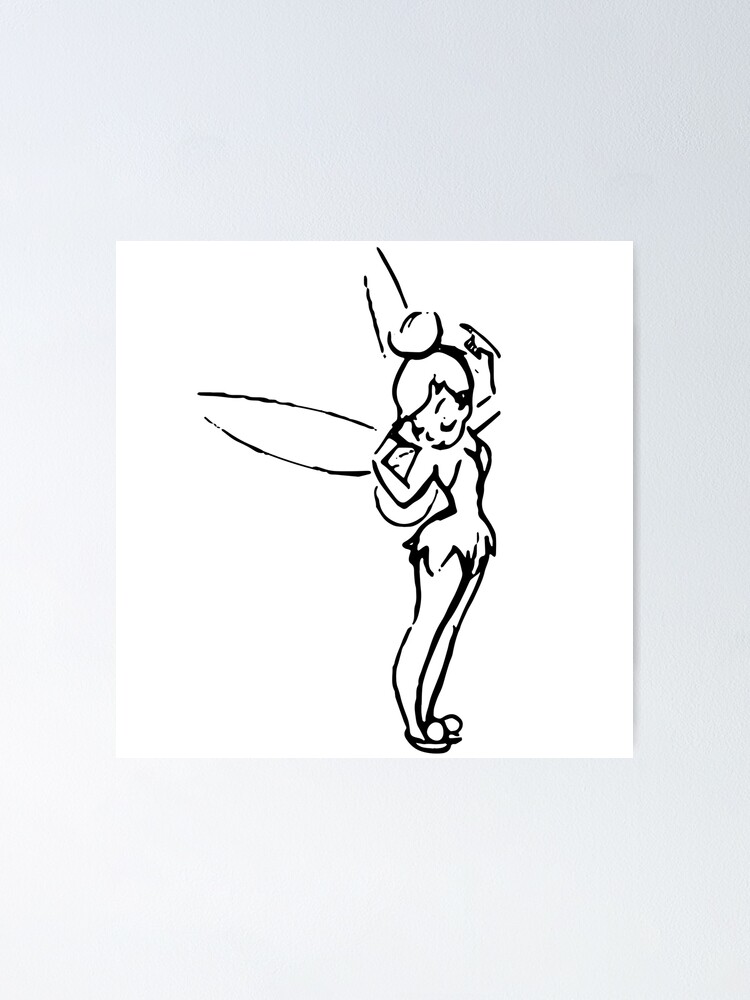 Tinkerbell poster for sale by vicenzo