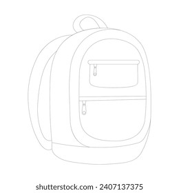 School bag coloring page images stock photos d objects vectors