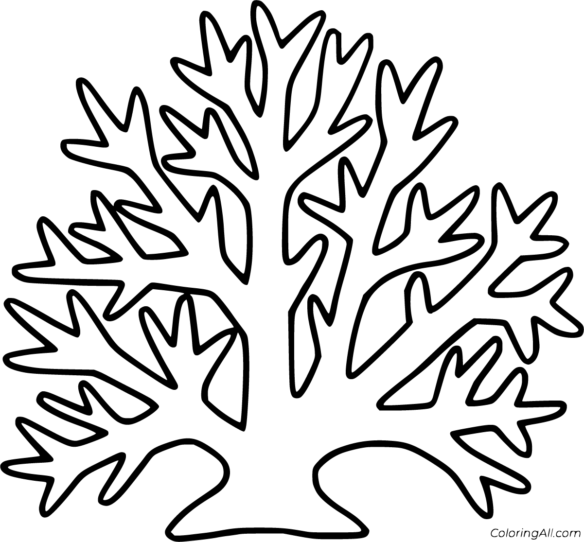 Coral coloring pages