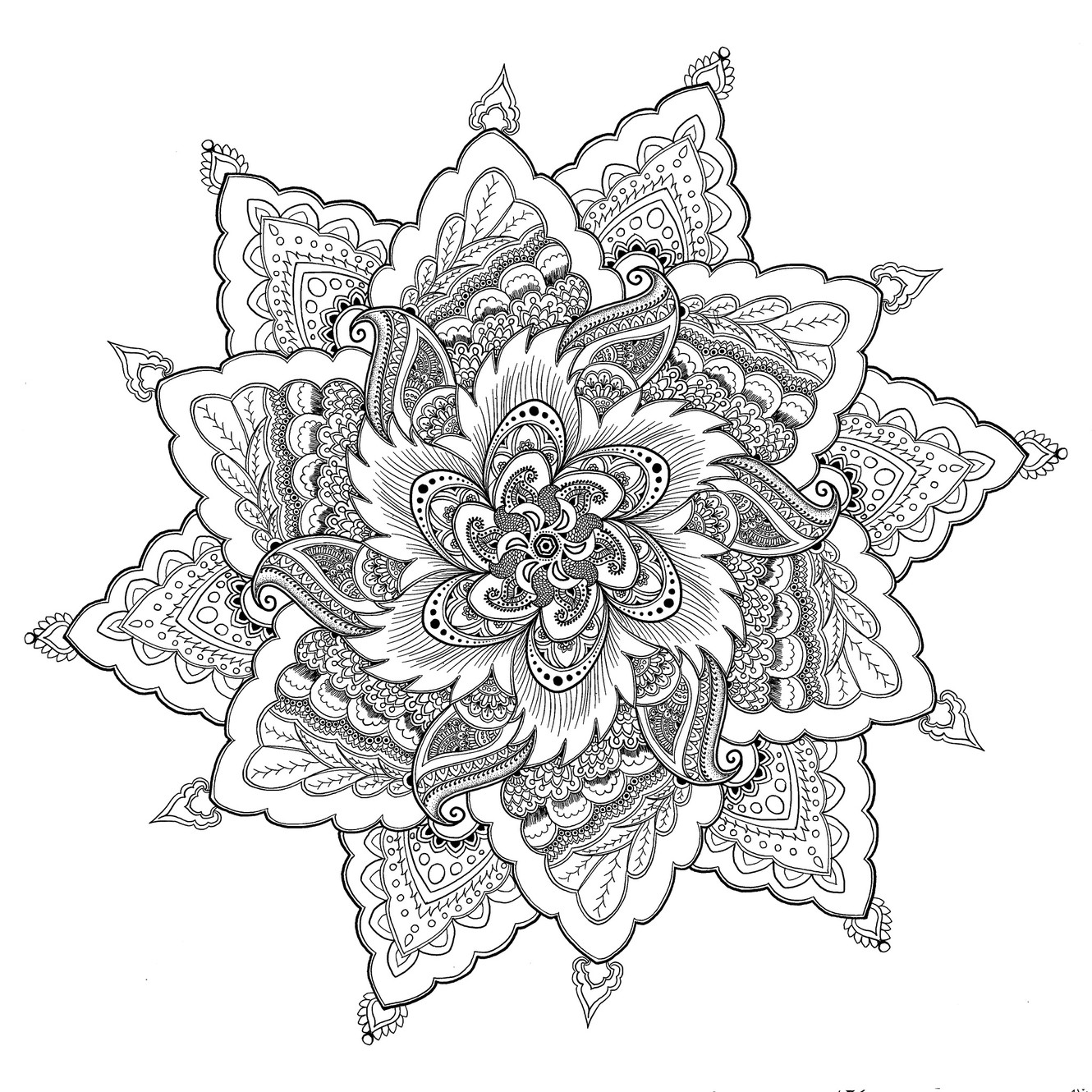 Free coloring page for adult and children singapore