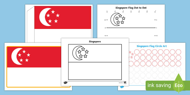 Singapore national day display pack teacher made
