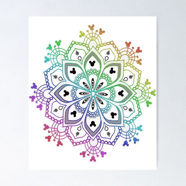 Disney mandala wall art for sale