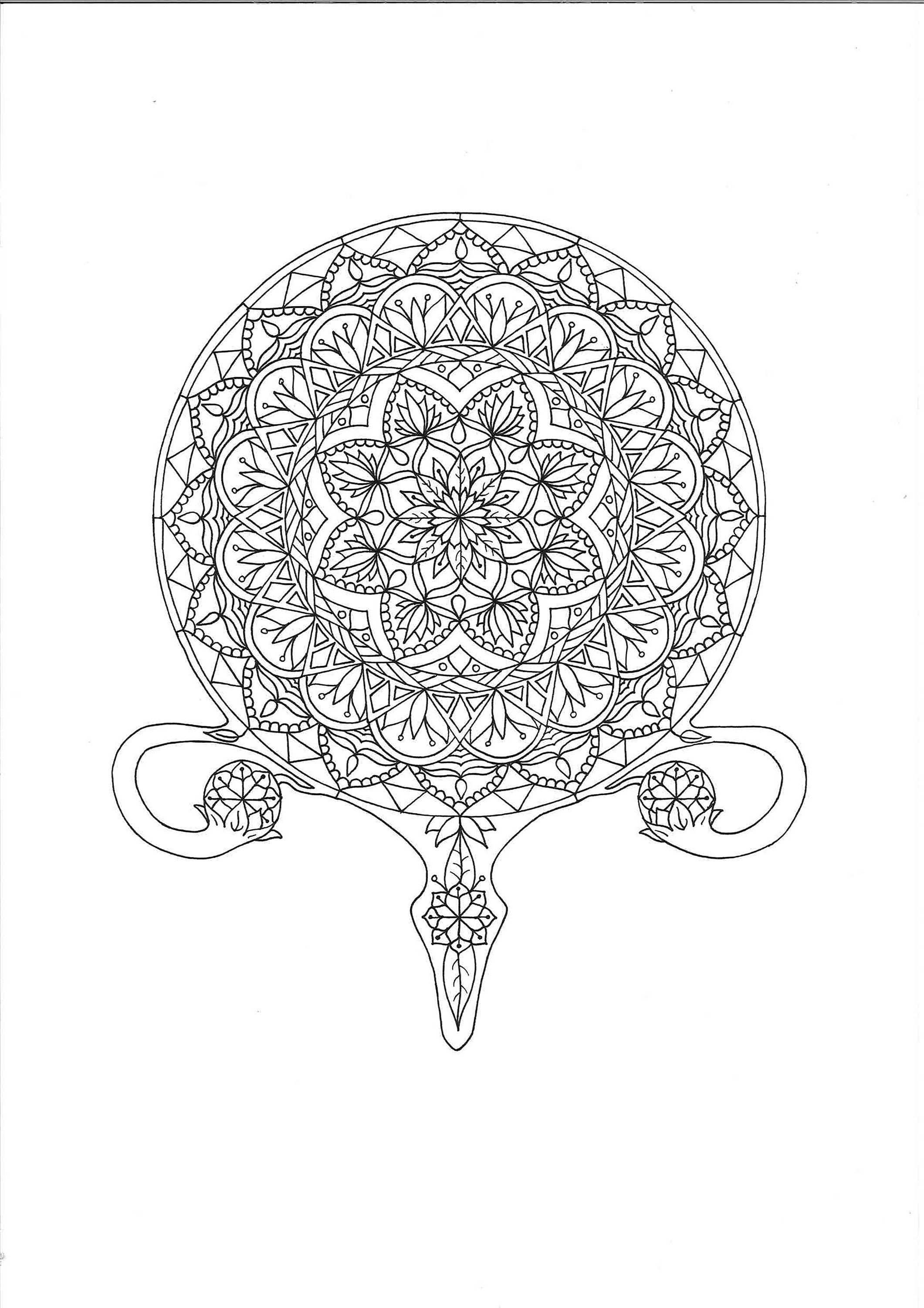 Uterus coloring page