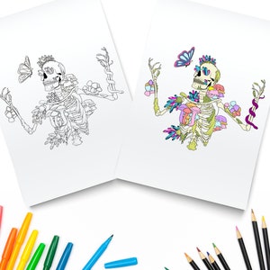 Crystal coloring pages