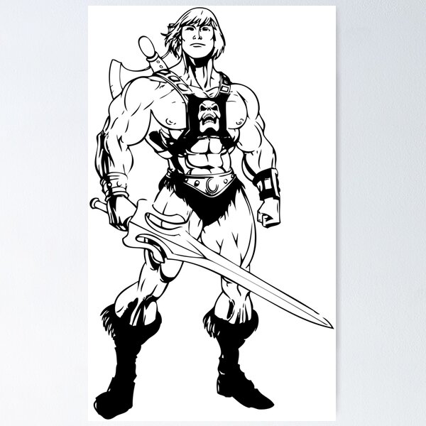 He man join the dark side poster for sale by kyz bubble