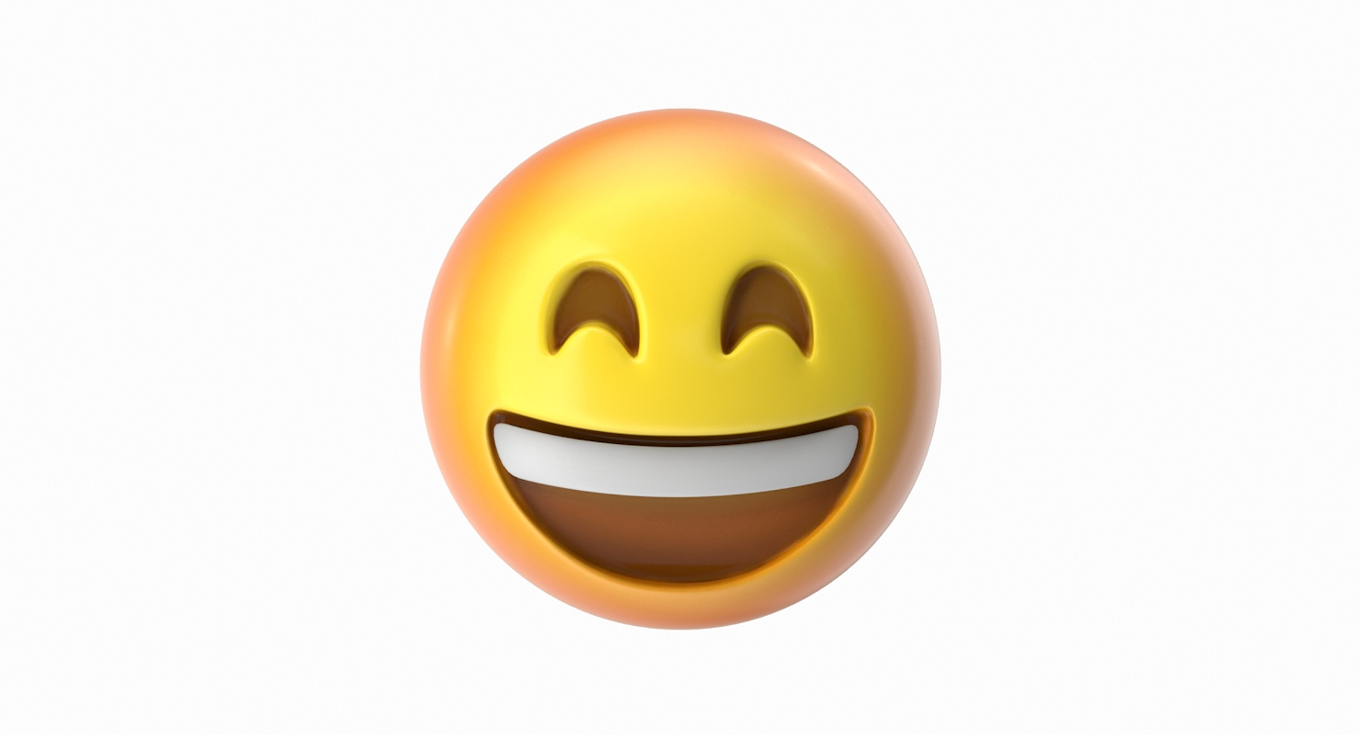 Emoji grinning face d
