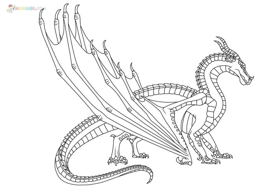 Wings of fire coloring pages pictures free printable