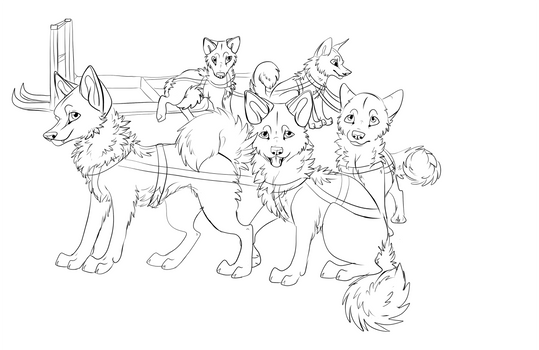 Explore the best dogsledding art