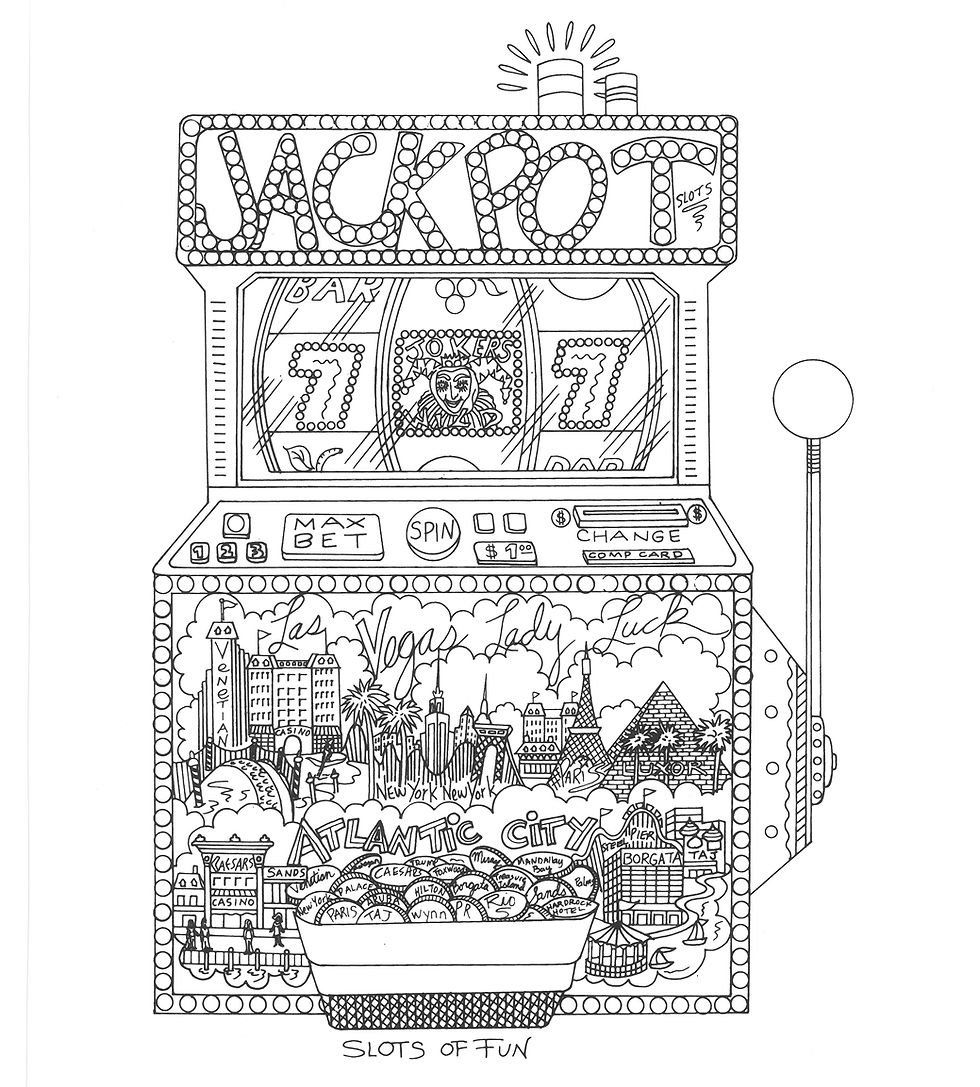 Fazzino coloring book fazzino
