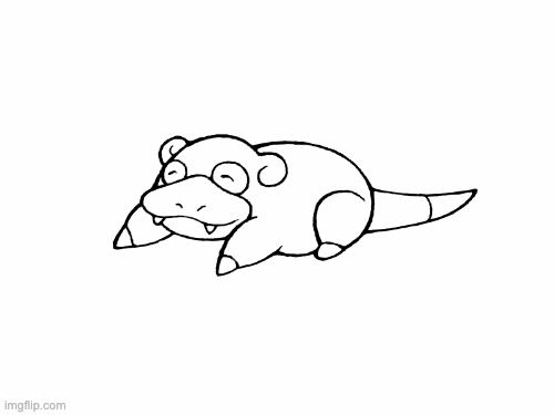 Slowpoke reaching gif by realarpmbq on