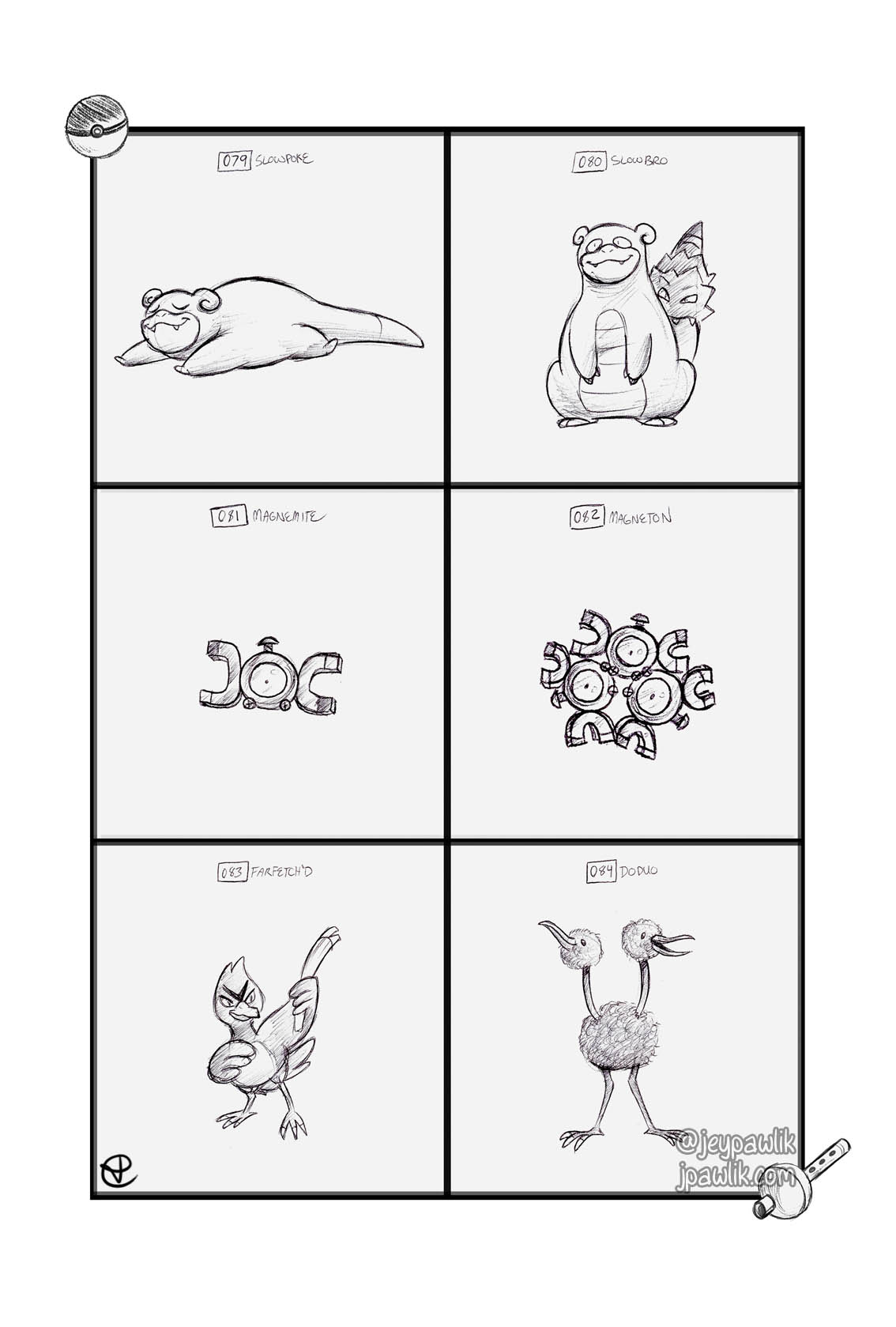 Slowpoke â art by jey pawlik