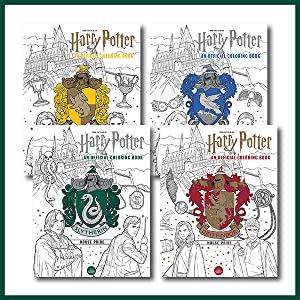 Harry potter slytherin house pride the official coloring book gifts books for harry potter fans adult coloring books insight editions books