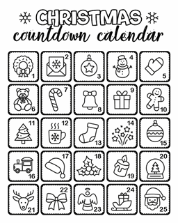 Christmas free coloring pages