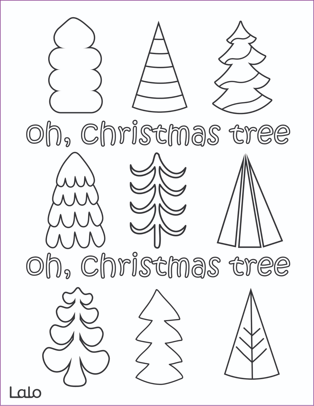 Christmas coloring sheets
