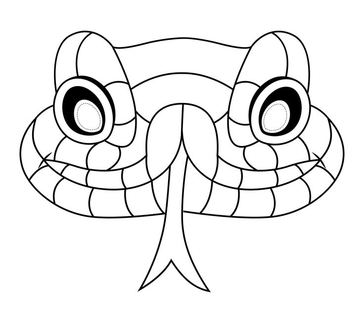 Printable snake mask coloring page printable halloween masks scary halloween masks halloween masks