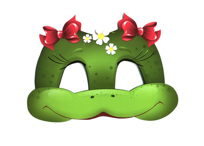 Free kids face masks templates for halloween to print