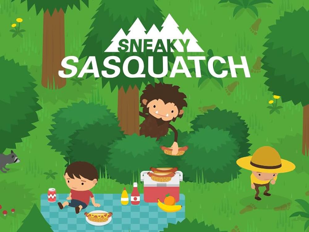 Sneaky sasquatch video game