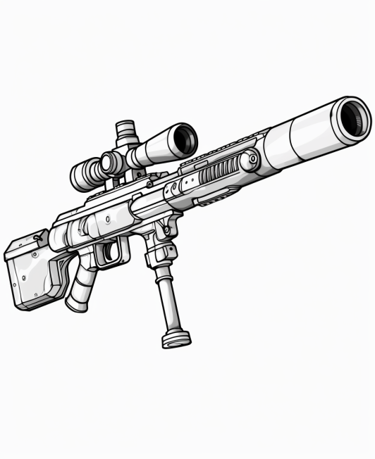 Pipe sniper rifle