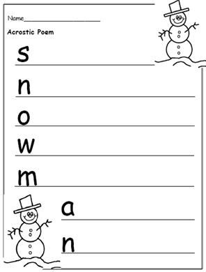 Christmas writing printables to format christmas writing