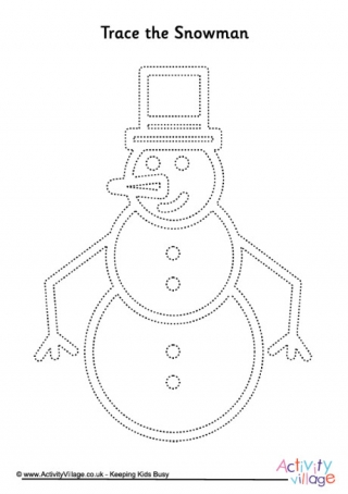 Snowman printables
