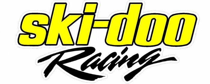 Skidoo racing sticker funny color auto sticker