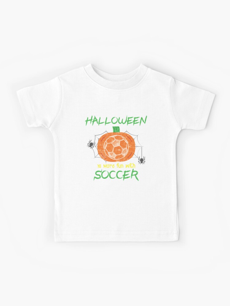 Soccer player coach pumpkin carving halloween football gift kids t
