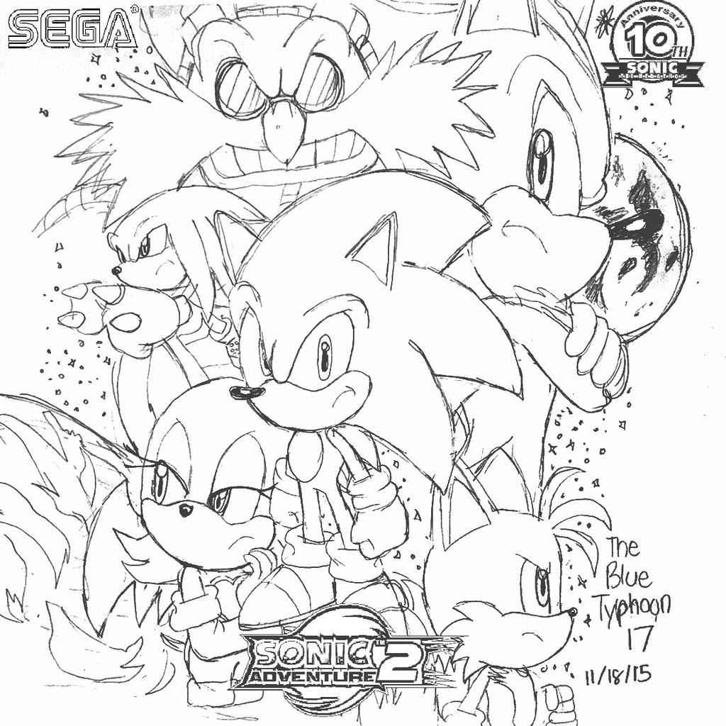 Live and learn sonic adventure artwork by bluetyphoon on