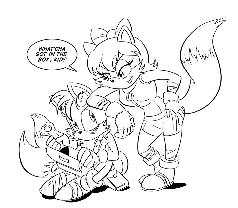 Tails and fiona