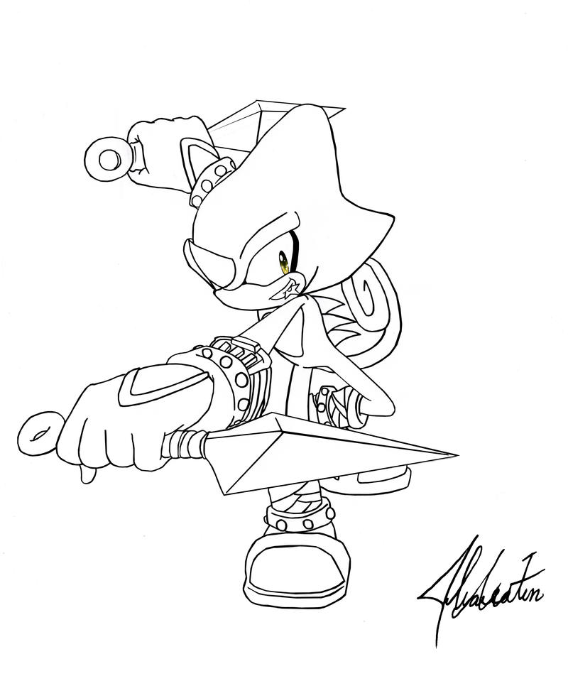 Espio the chameleon