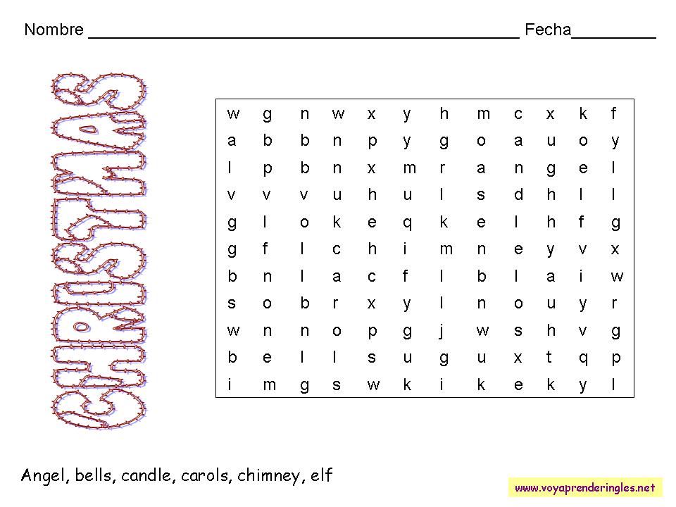 Worksheets wordsearches