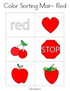 Color sorting coloring pages
