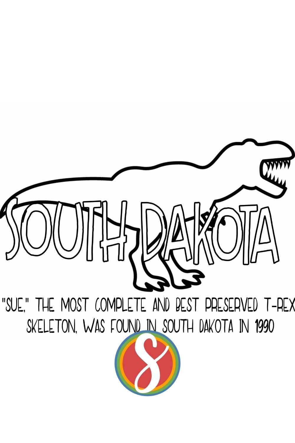 Free south dakota coloring pages â stevie doodles
