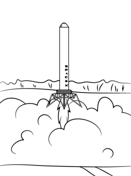 Spacex coloring pages free coloring pages